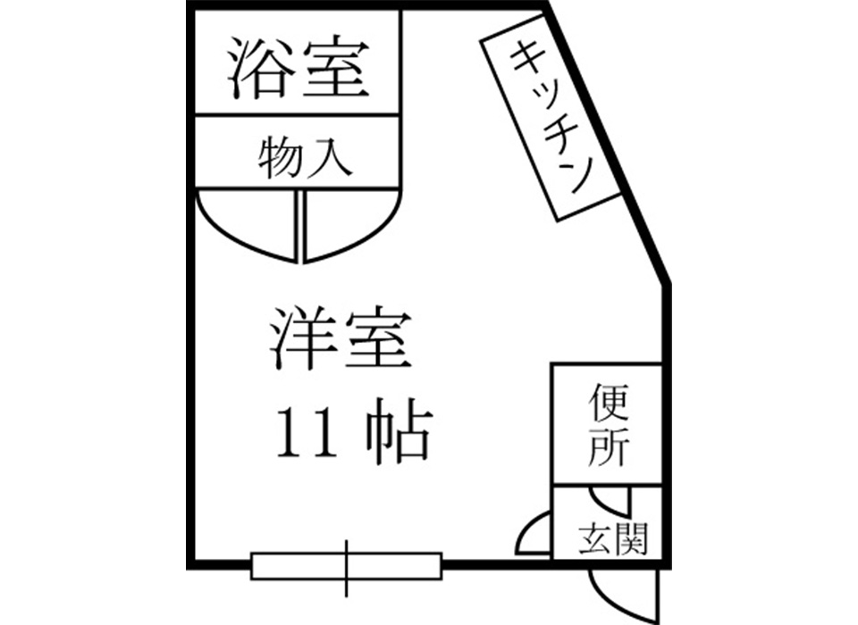 円山間取り