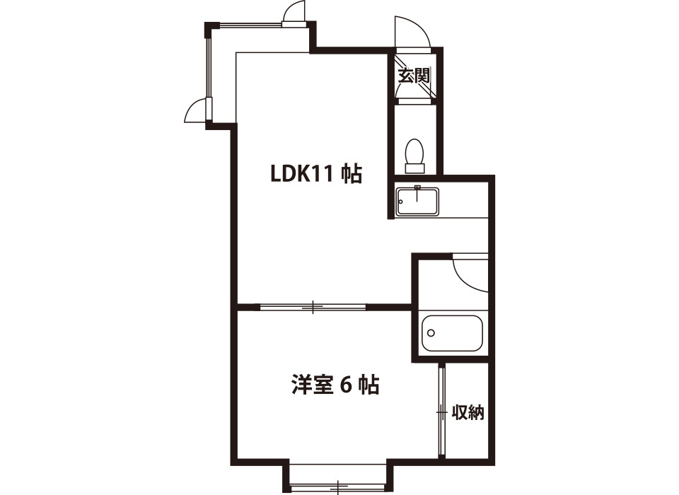 東札幌間取り